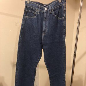 Levi's Dark Wash Denim 70s Style Jeans